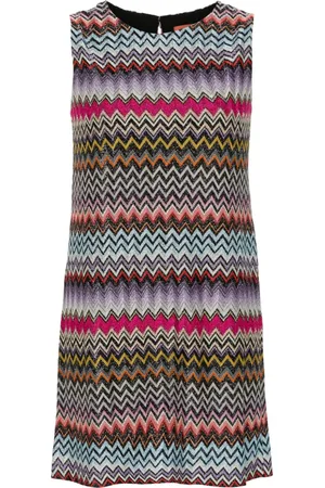 Missoni Zigzag-woven mini dress