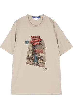 JUNYA WATANABE Graphic-print cotton T-shirt
