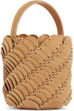 Paco rabanne Medium Paco leather bucket beg