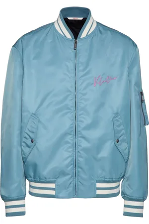 VALENTINO GARAVANI Logo-embroidered bomber jacket