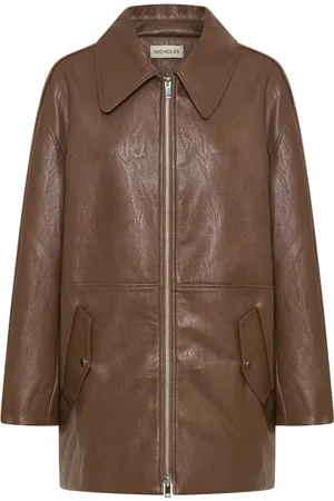 Nicholas Jael faux-leather jacket