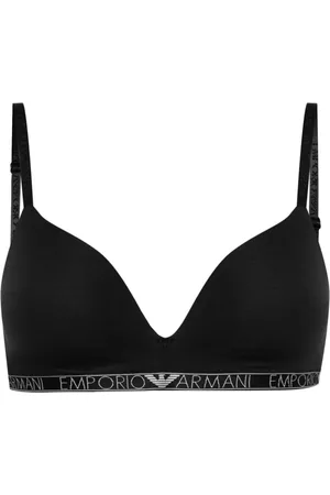 Emporio Armani Iconic logo-underband bra