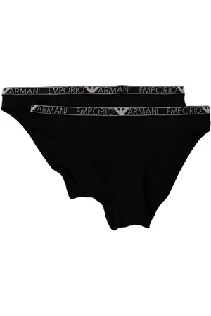 Emporio Armani Logo-waistband briefs (pack of two)