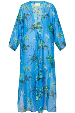 Erdem Floral-print cover-up dress