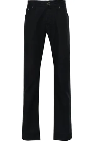 Jacob Cohen Scarf-detail straight trousers