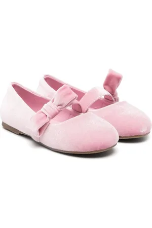 AGE OF INNOCENCE Mia velvet ballerina shoes