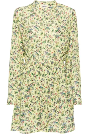 Zadig & Voltaire V-neck floral-print minidress