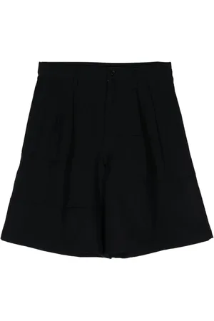Comme des Garçons Pleated wool shorts