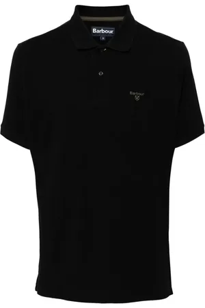 Barbour Logo-embroidered cotton polo shirt