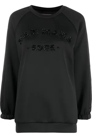 Max Mara Logo-embellished long-sleeved sweater