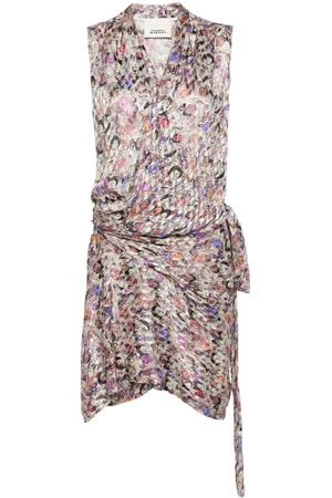 Isabel Marant Kayla mini wrap dress