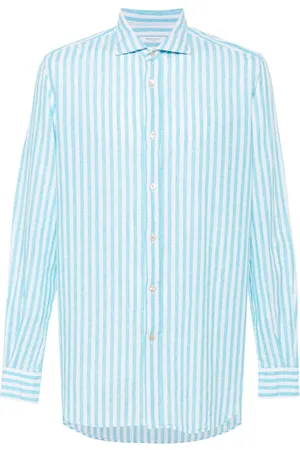 Boglioli Long-sleeve striped shirt