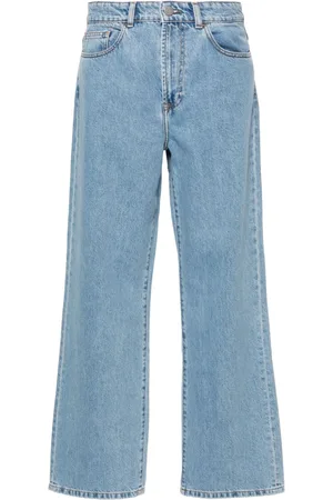 Rohe Low-rise wide-leg jeans