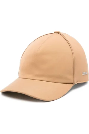 Ermenegildo Zegna Logo-lettering twill baseball cap
