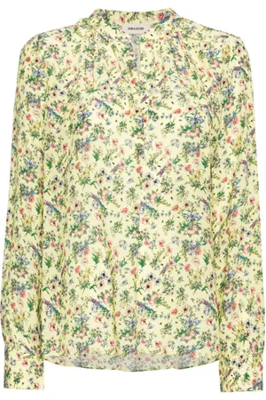 Zadig & Voltaire Floral-print V-neck blouse