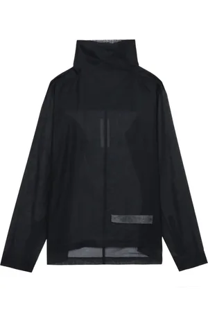 Rick Owens High-neck cotton jacket