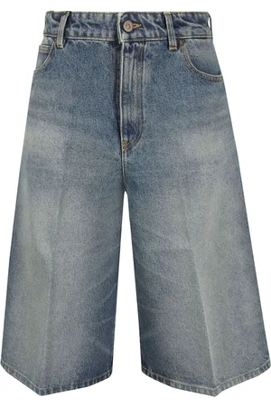 Victoria Beckham Wide-leg denim shorts