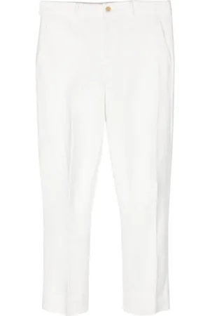 Comme des Garçons Cropped slim-cut trousers