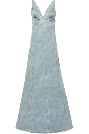 haikure Dolly denim maxi dress
