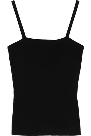 Rohe Square-neck ribbed-knit tank top