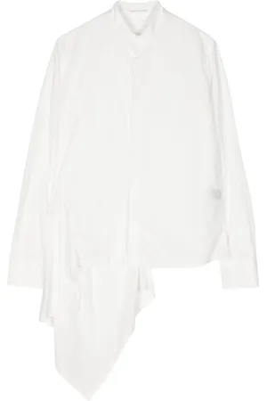 YOHJI YAMAMOTO Asymmetric cotton shirt