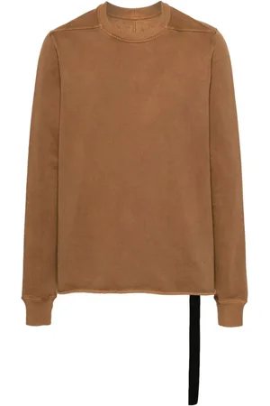 Rick Owens Crew-neck organic-cotton sweatshirt