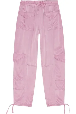Ganni Drawstring cargo trousers