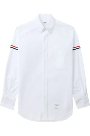Thom Browne Grosgrain-armband Oxford shirt