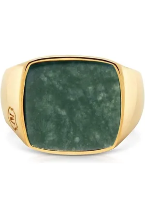 Nialaya Jade signet ring