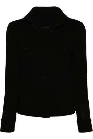 NILI LOTAN Long-sleeve cotton blouse
