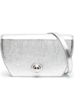 Furla Metallic-leather cross body bag