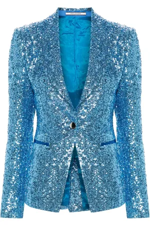 TAGLIATORE Single-breasted sequin blazer