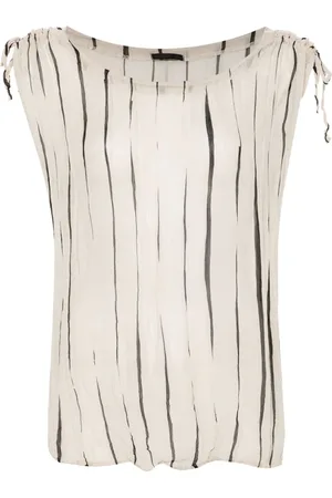 TRANSIT Sleeveless striped blouse