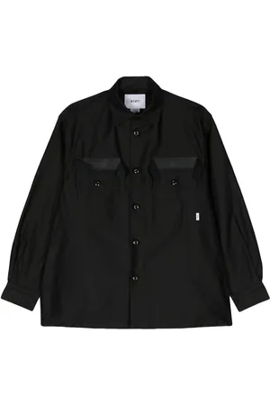 Wtaps Classic-collar cotton overshirt