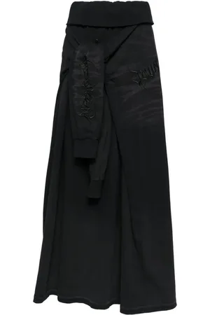 JUUN.J Sweatshirt cotton maxi skirt