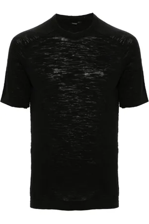 TRANSIT Slub-texture T-shirt