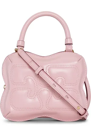 Ganni Butterfly leather mini bag