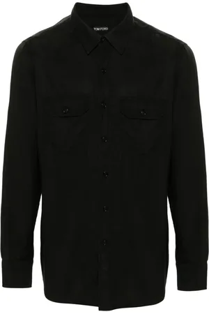 Tom Ford Chest-pockets twill shirt