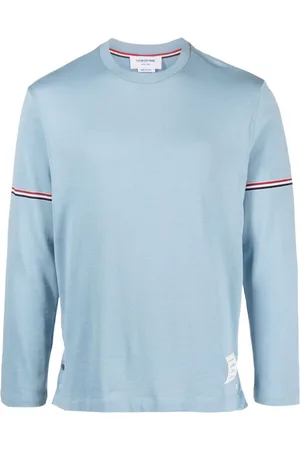 Thom Browne RWB-stripe cotton T-shirt