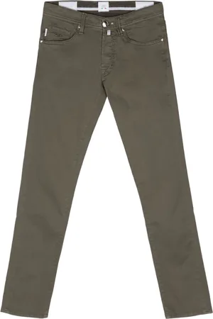 sartoria tramarossa Skinny-leg cotton-blend jeans