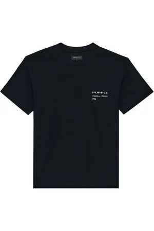 Purple Brand Logo-print cotton T-shirt
