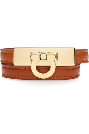 Salvatore Ferragamo Gancini double twist bracelet