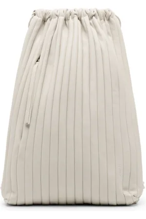 MARSÈLL Arriccia pleated leather backpack