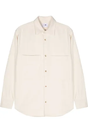 NN.07 Freddy long-sleeve cotton shirt