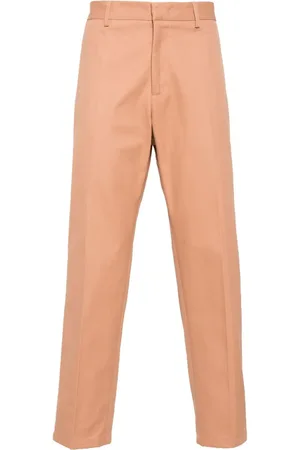 Jil Sander Pressed-crease cotton trousers
