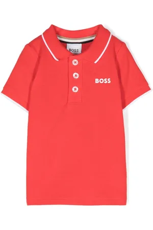 HUGO BOSS Logo-print polo shirt