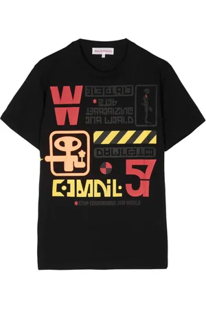 WALTER VAN BEIRENDONCK Electric cotton T-shirt