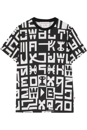WALTER VAN BEIRENDONCK Graphic-print cotton T-shirt