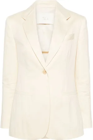 TELA Abelia single-breasted blazer