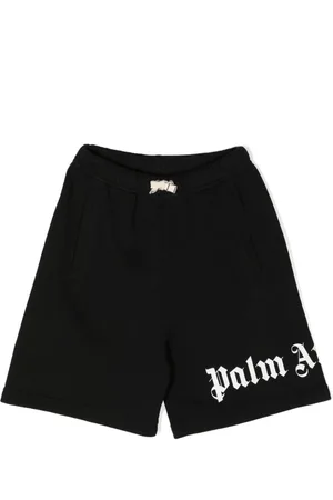 Palm Angels Logo-print track shorts